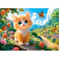 puzzle castorland - Castorland Kittens Walk 13623, 120 det. - 2 nuotrauka