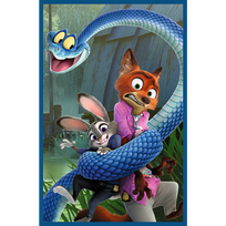 disney - Trefl Zootropolis 2 Animal Investigation, 3 x 80 det. - 3 nuotrauka