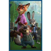 disney - Trefl Zootropolis 2 Animal Investigation, 3 x 80 det. - 4 nuotrauka