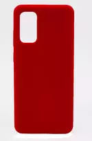 Evelatus Samsung Galaxy S20 Plus Premium Soft Touch Silicone Case Raudona (Red)