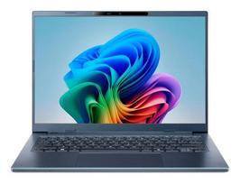 Acer Aspire 14 AI A14-11M-X7MH, Snapdragon X, 16 GB, 512 GB, 14", WUXGA, Mėlynas (Blue)