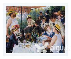 Plastikinė dėlionė Step Puzzle Renuaras "Pusryčiai valčių iškyloje", 500 d.