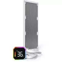 vandens ausintuvas - Montech HyperFlow Digital 360 White - 2 nuotrauka