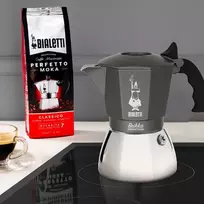 bialetti - Bialetti Brikka 0007317, 0.16 l, sidabro - 3 nuotrauka