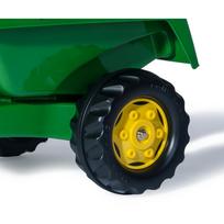 john deere traktoriai zaislinis - Žaislinis automobilis Rolly Toys John Deere Kipper II Trailer 128822 - 5 nuotrauka