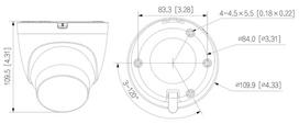 dahua kameros - Dahua IPC-HDW2849T-S-LED-0280B-PRO 8MP  - 3 nuotrauka