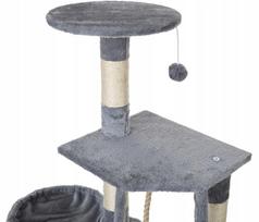 kaciu nameliai - Funfit Scratching Post, 40 cm x 50 cm x 117.5 cm - 2 nuotrauka