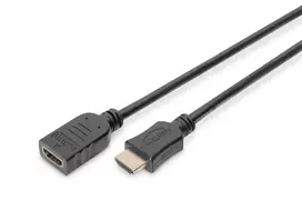hdmi laidas 2m - Assmann Cable HDMI/HDMI Black 2m - 2 nuotrauka