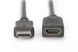 hdmi laidas 2m - Assmann Cable HDMI/HDMI Black 2m - 4 nuotrauka
