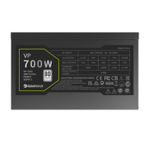 psu 700w - GameMax VP 700S 700W Bronze Non-Modular Juodas (Black) - 3 nuotrauka
