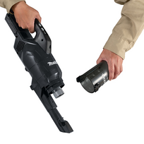 dulkiu siurblio akumuliatorius - Makita CL003GZ04 Akumuliatorinis dulkių siurblys 40V XGT, Juodas (Black) - 3 nuotrauka
