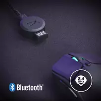 belaide pele - HyperX Pulsefire Haste 2.0 Wireless (Juoda) - 5 nuotrauka