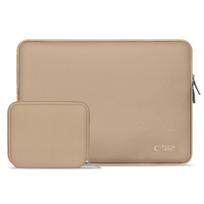 kompiuterio krepsys 13 tech - Tech-Protect Neoslim 13-14" Laptop Bag - Beige - 2 nuotrauka