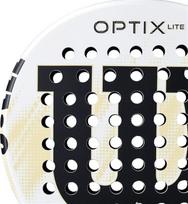 wilson padelio rakete - Padelio raketė Wilson Optix V2 Lite, balta sp. - 2 nuotrauka