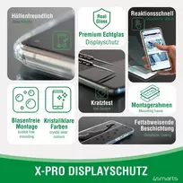 iphone 7 apsauginis stiklas - 4Smarts "Second Glass X-Pro Clear for iPhone 7/ 8/ SE 20/ SE 22" - 8 nuotrauka