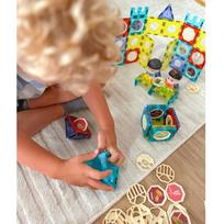 magnetiniai konstruktoriai woopie - Woopie Magnetiniai blokai pilies rinkinys 98 el. - 10 nuotrauka
