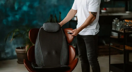 masaziniai kilimeliai - Masažinis kilimėlis Medivon Cosy Shiatsu, 48 W, pilka sp. - 2 nuotrauka