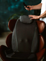 masaziniai kilimeliai - Masažinis kilimėlis Medivon Cosy Shiatsu, 48 W, pilka sp. - 6 nuotrauka