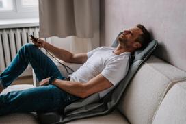 masaziniai kilimeliai - Masažinis kilimėlis Medivon Yoga, 30 W, pilka sp. - 2 nuotrauka