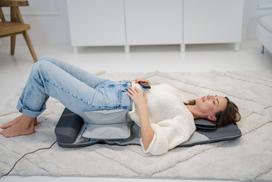 masaziniai kilimeliai - Masažinis kilimėlis Medivon Yoga, 30 W, pilka sp. - 5 nuotrauka