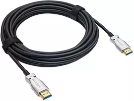 Akyga HDMI 2.1 optinis AOC kabelis AK-HD-50L 5 m Juodas (Black)