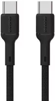 usb c 65w - Dudao L9C USB-C to USB-C 65W 2m Juodas (Black) - 1 nuotrauka