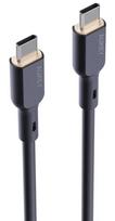 usb type c laidas - AUKEY CB-SCC101 USB-C į USB-C kabelis, 1 m, 100W, Juodas (Black) - 5 nuotrauka