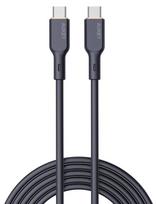 usb type c laidas - AUKEY CB-SCC101 USB-C į USB-C kabelis, 1 m, 100W, Juodas (Black) - 6 nuotrauka