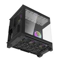 darkflash argb fans - DarkFlash FT418 Black (Juodas) - 2 nuotrauka