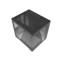 korpuso ventiliatorius - Darkflash C275P kompiuterio korpusas be ventiliatorių (Juodas) - 6 nuotrauka