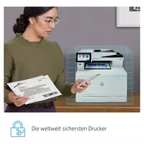spalvotas lazerinis spausdintuvas - HP Color LaserJet Enterprise MFP M480f - 9 nuotrauka