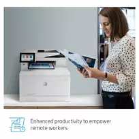 spalvotas lazerinis spausdintuvas - HP Color LaserJet Enterprise MFP M480f - 16 nuotrauka