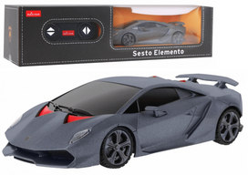 Rastar R/C automodelis Lamborghini Sesto Elemento 1:24 Pilkas (Gray)
