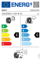 padangos vasarines 235 55r17 - HIFLY HF805 XL 235/55 R17 103 W - 2 nuotrauka