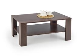 riesutai - Kavos staliukas Kwadro tamsiai rudas, 110 x 65 x 53 cm - 2 nuotrauka