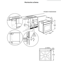 imontuojama orkaite pirolize - AEG TR6PB531SB - 2 nuotrauka