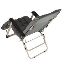 sodo gultas - Sulankstomas sodo gultas LUARO, pilkas (Gray) - 6 nuotrauka