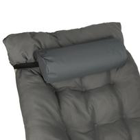 sodo gultas - Sulankstomas sodo gultas LUARO, pilkas (Gray) - 9 nuotrauka