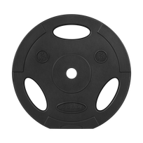 svoriu diskai - Diskinis svoris Rebel Active, 2x15kg, bituminis, 31mm skylė - 2 nuotrauka