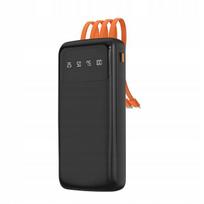 usb c lightning - Dudao K6Pro, 10000mAh, juodas (black) - 1 nuotrauka