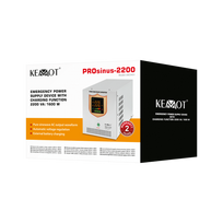 kemot prosinus 2200 - KEMOT PROsinus-2200 Nepertraukiamo maitinimo šaltinis 12V 230V 2200VA/1600W - 4 nuotrauka