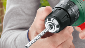 1450 mah - Akumuliatorinis suktuvas-gręžtuvas Bosch UniversalDrill, 18 V, 1500 mAh - 5 nuotrauka