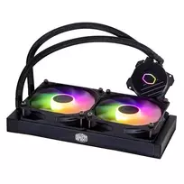 vandens ausintuvas - Cooler Master MasterLiquid 240L Core ARGB Juodas (Black) - 4 nuotrauka