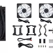 vandens ausintuvas - Cooler Master MasterLiquid 240L Core ARGB Juodas (Black) - 6 nuotrauka