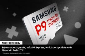 atminties korteles 4k - Samsung P9 Express 256GB microSDXC UHS-I - 8 nuotrauka