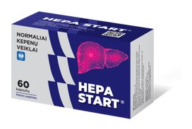 kepenu kapsules - HEPA START, 60 kapsulių - 2 nuotrauka