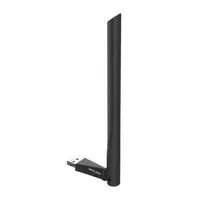 adapteris 5ghz - Mercusys MA30H AC1300 High Gain Wi-Fi USB adapteris Juodas (Black) - 6 nuotrauka
