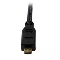 micro hdmi - StarTech HDADMM1M HDMI į HDMI Micro kabelis 1m Juodas (Black) - 2 nuotrauka