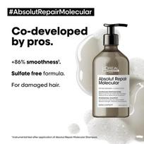 absolut repair 500ml - L´Oréal Professionnel Shampoo for damaged hair Absolut Repair Molecular 500 ml - 8 nuotrauka