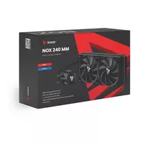 120mm liquid cooler - Savio NOX 240 mm CPU Liquid Cooler - 8 nuotrauka